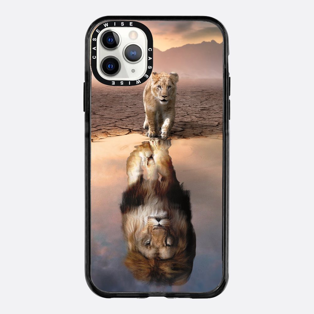 Lion Reflection - Etui