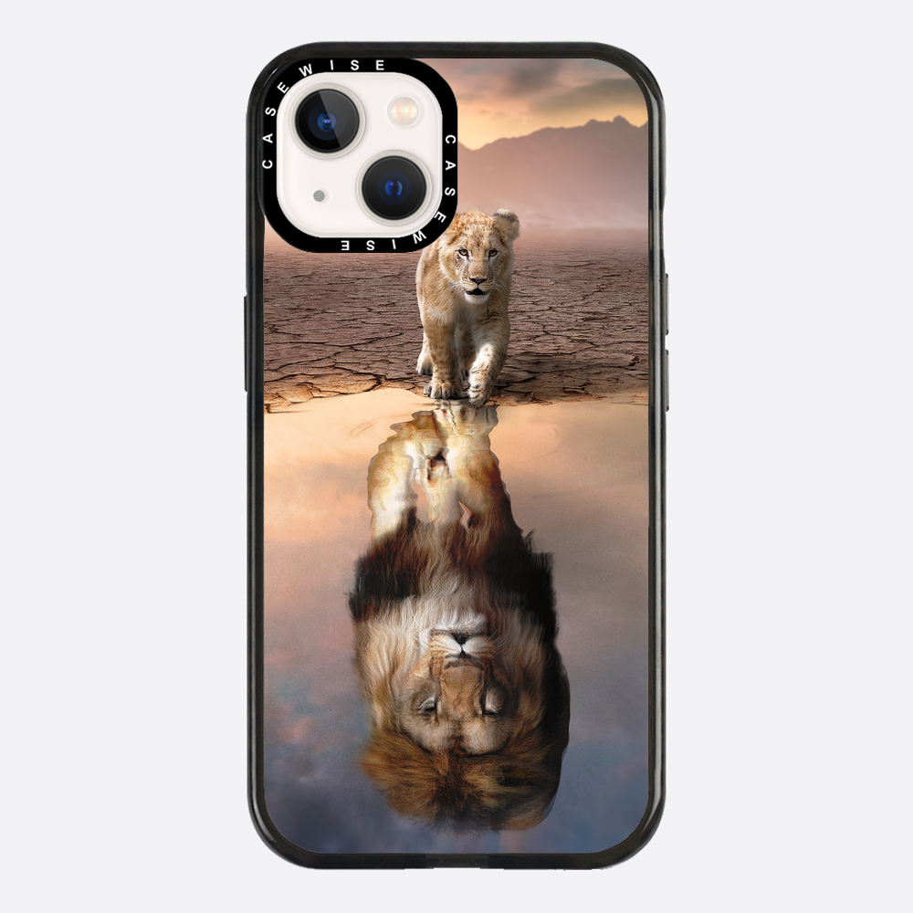 Lion Reflection - Etui