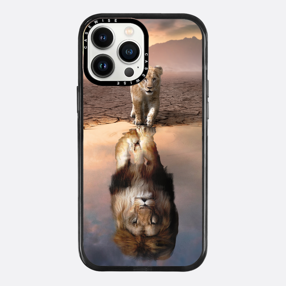 Lion Reflection - Etui