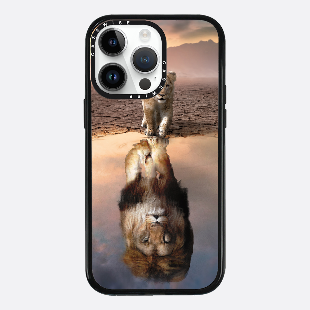 Lion Reflection - Etui