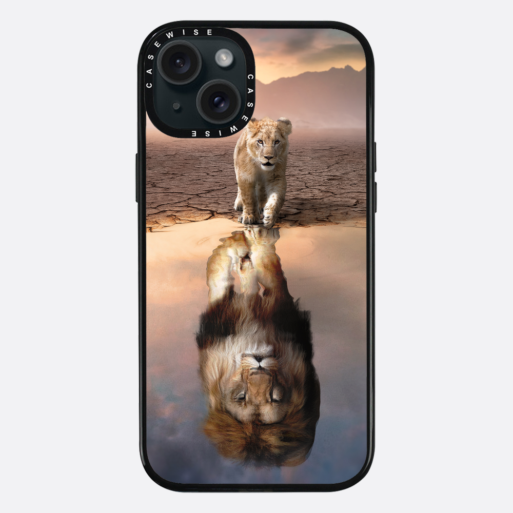 Lion Reflection - Etui