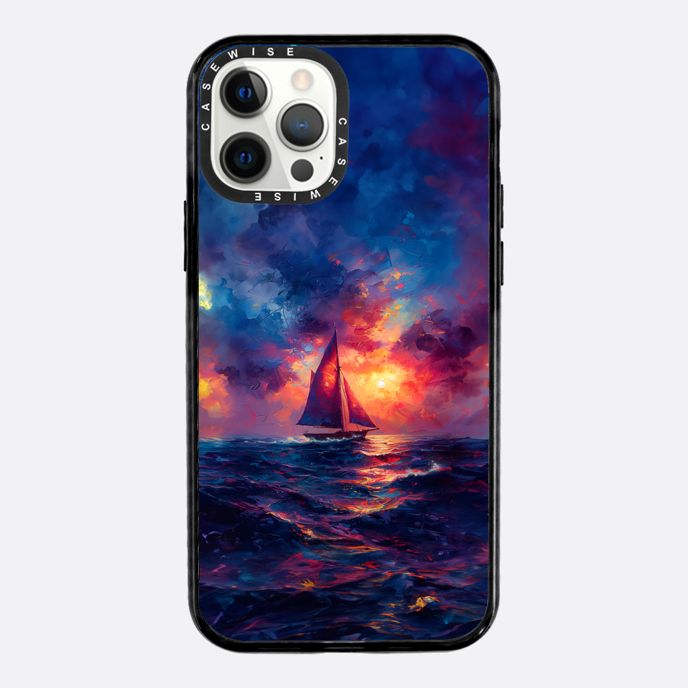 Sailing in Sunset - Etui