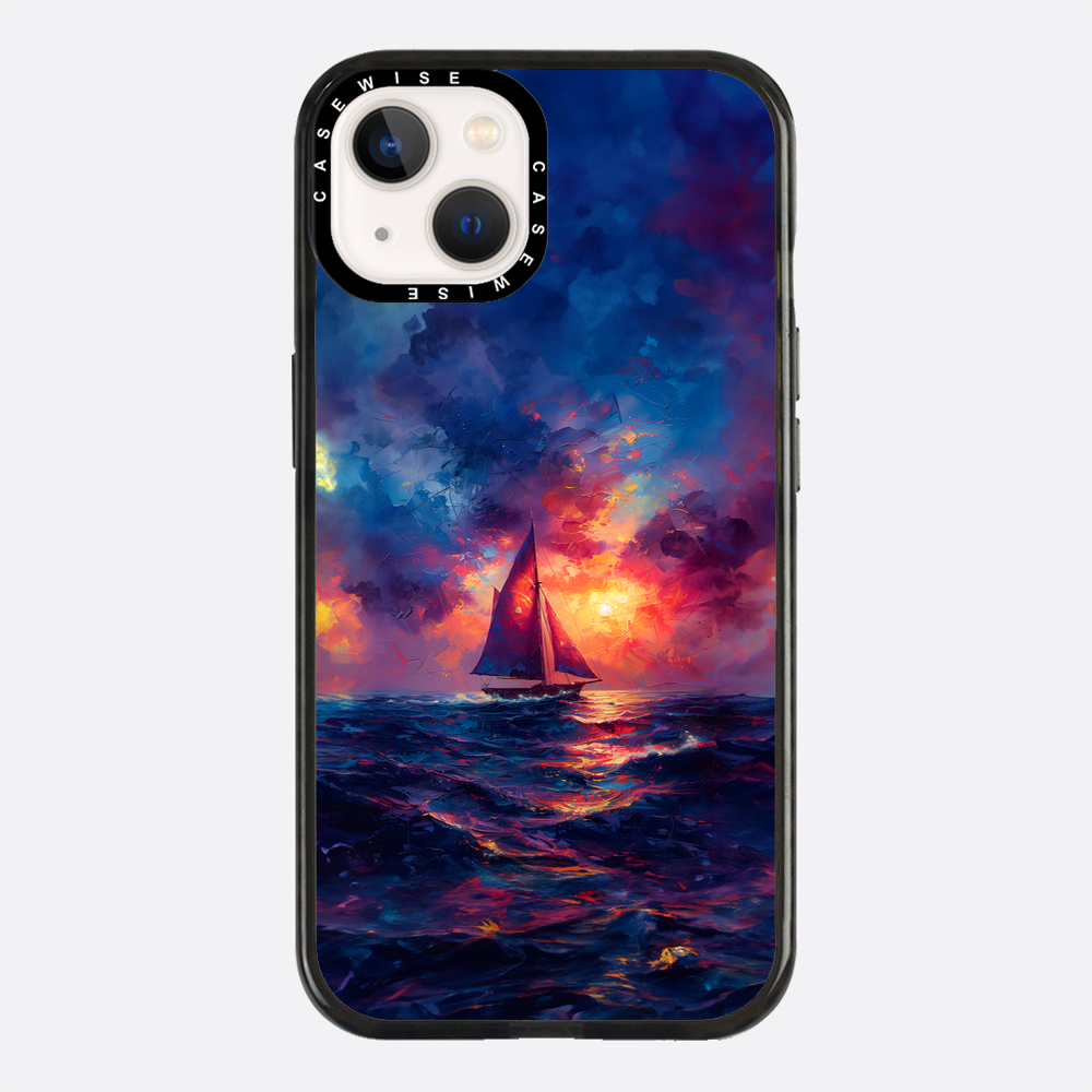 Sailing in Sunset - Etui