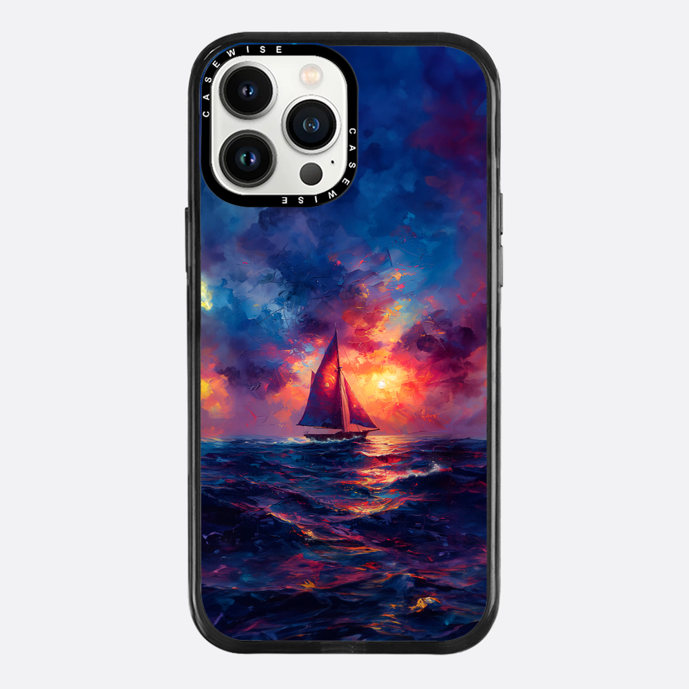 Sailing in Sunset - Etui