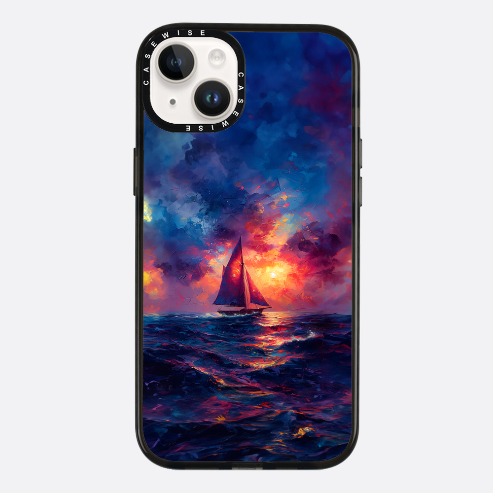 Sailing in Sunset - Etui