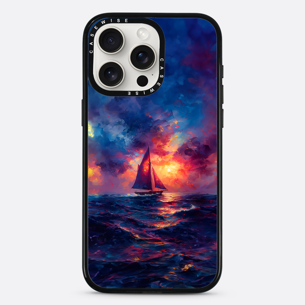 Sailing in Sunset - Etui