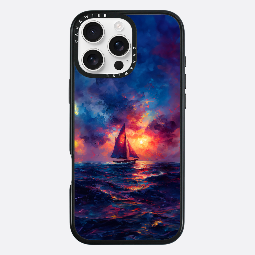 Sailing in Sunset - Etui