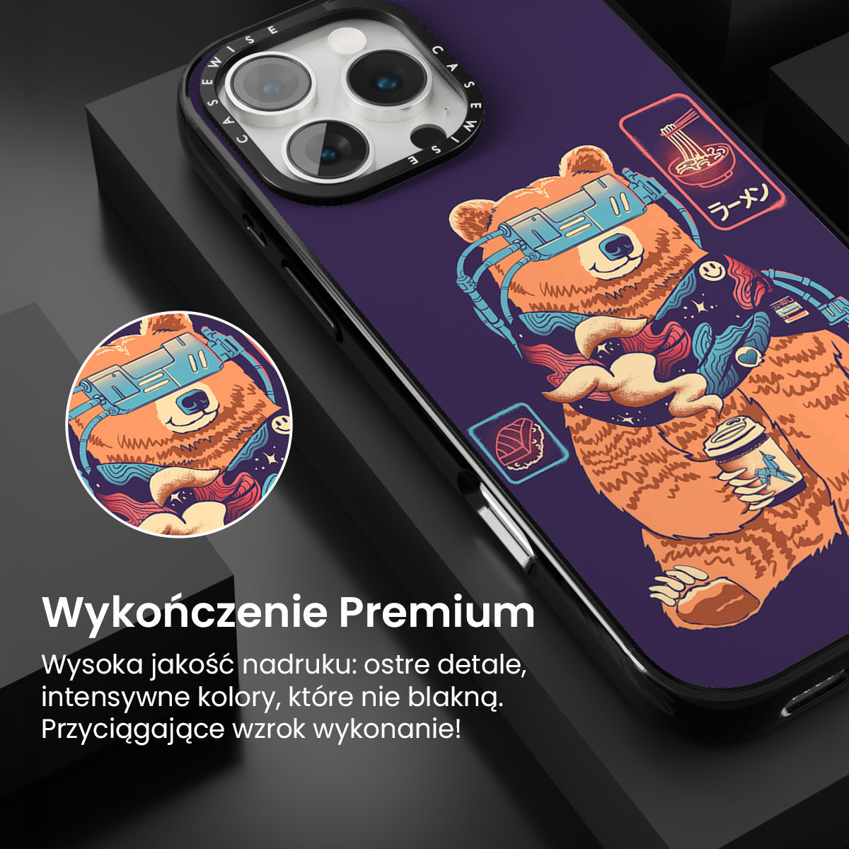 cybear punk - Etui