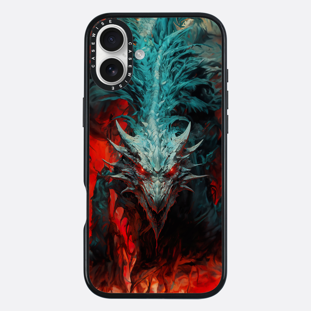Cyan Red Dragon - Etui