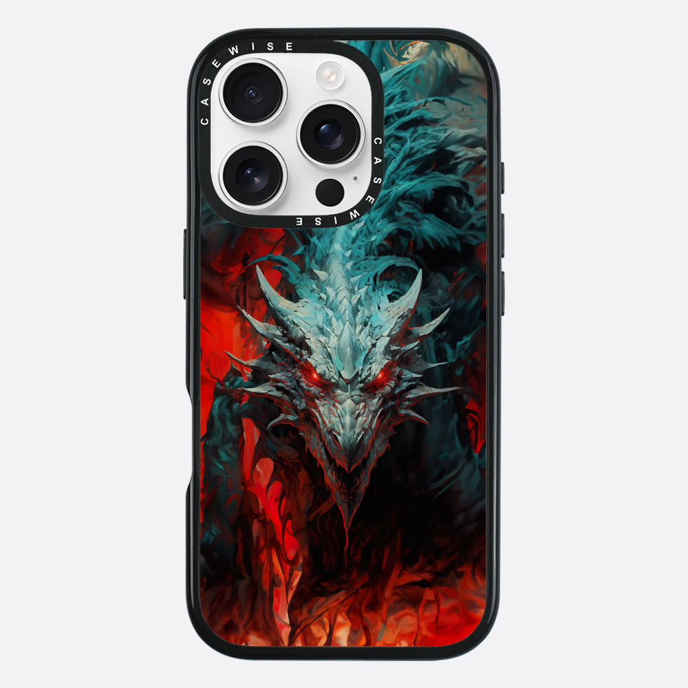 Cyan Red Dragon - Etui