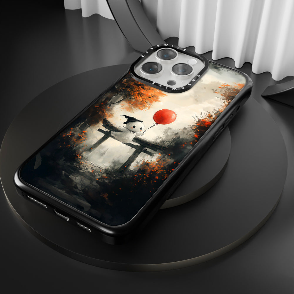 Japanese Torii Ghost with Balloon - Etui
