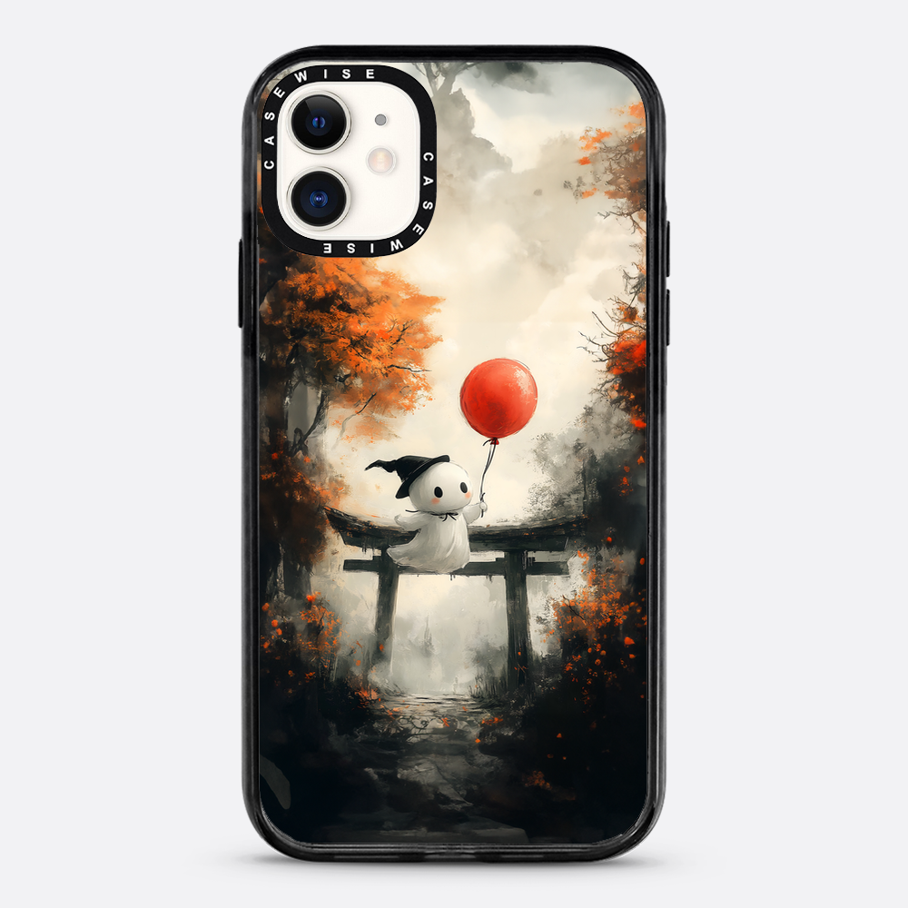 Japanese Torii Ghost with Balloon - Etui
