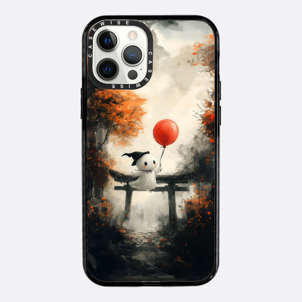 Japanese Torii Ghost with Balloon - Etui