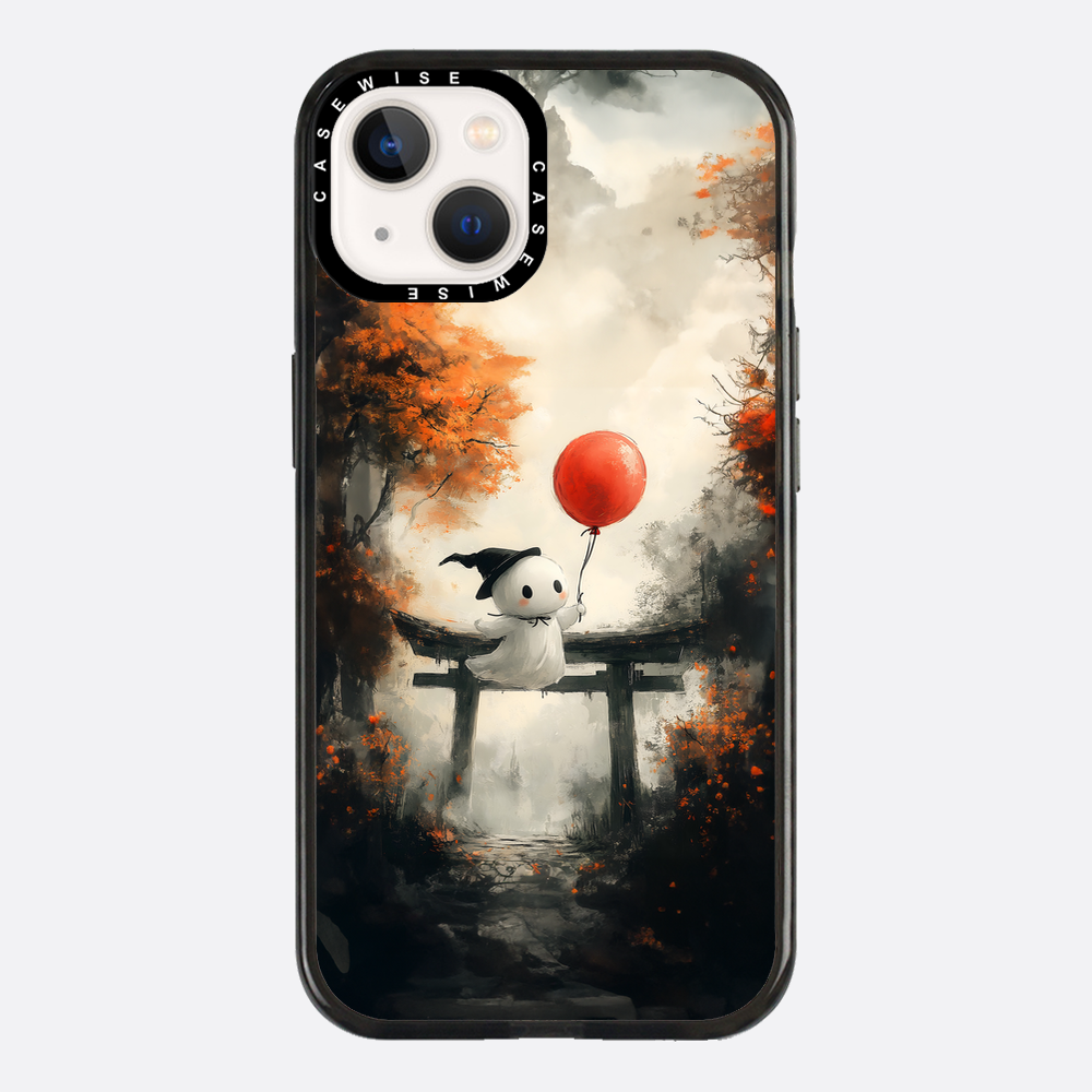 Japanese Torii Ghost with Balloon - Etui