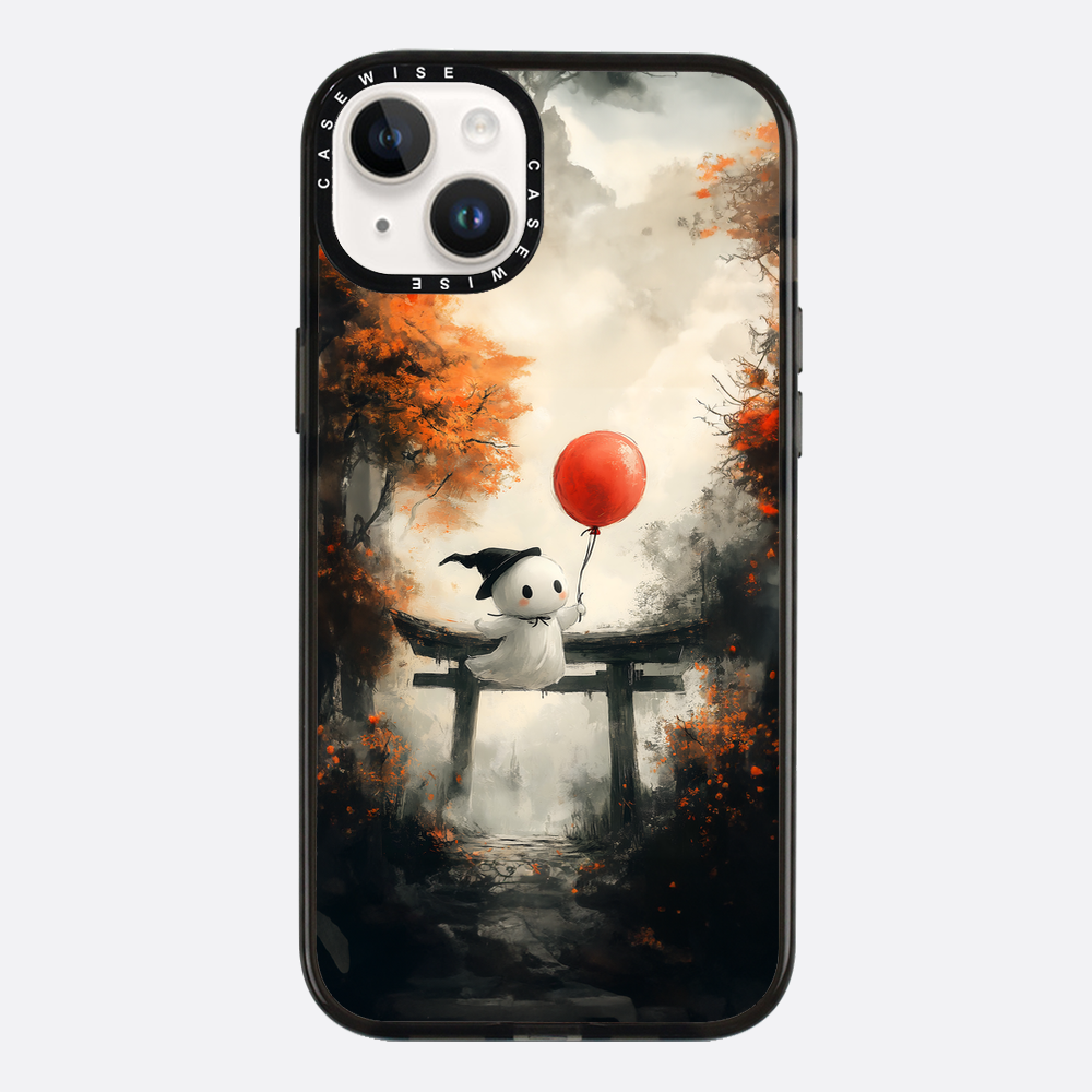 Japanese Torii Ghost with Balloon - Etui