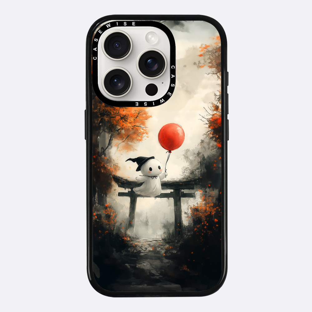 Japanese Torii Ghost with Balloon - Etui