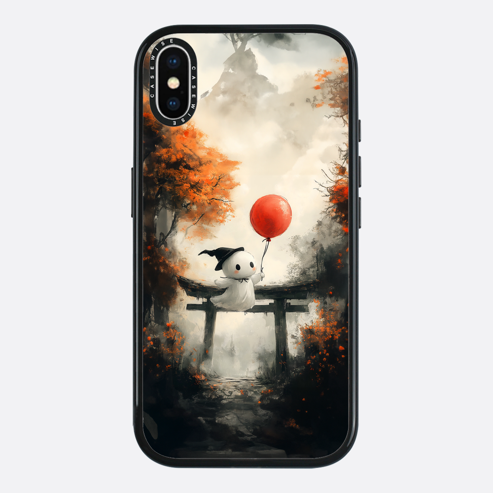 Japanese Torii Ghost with Balloon - Etui