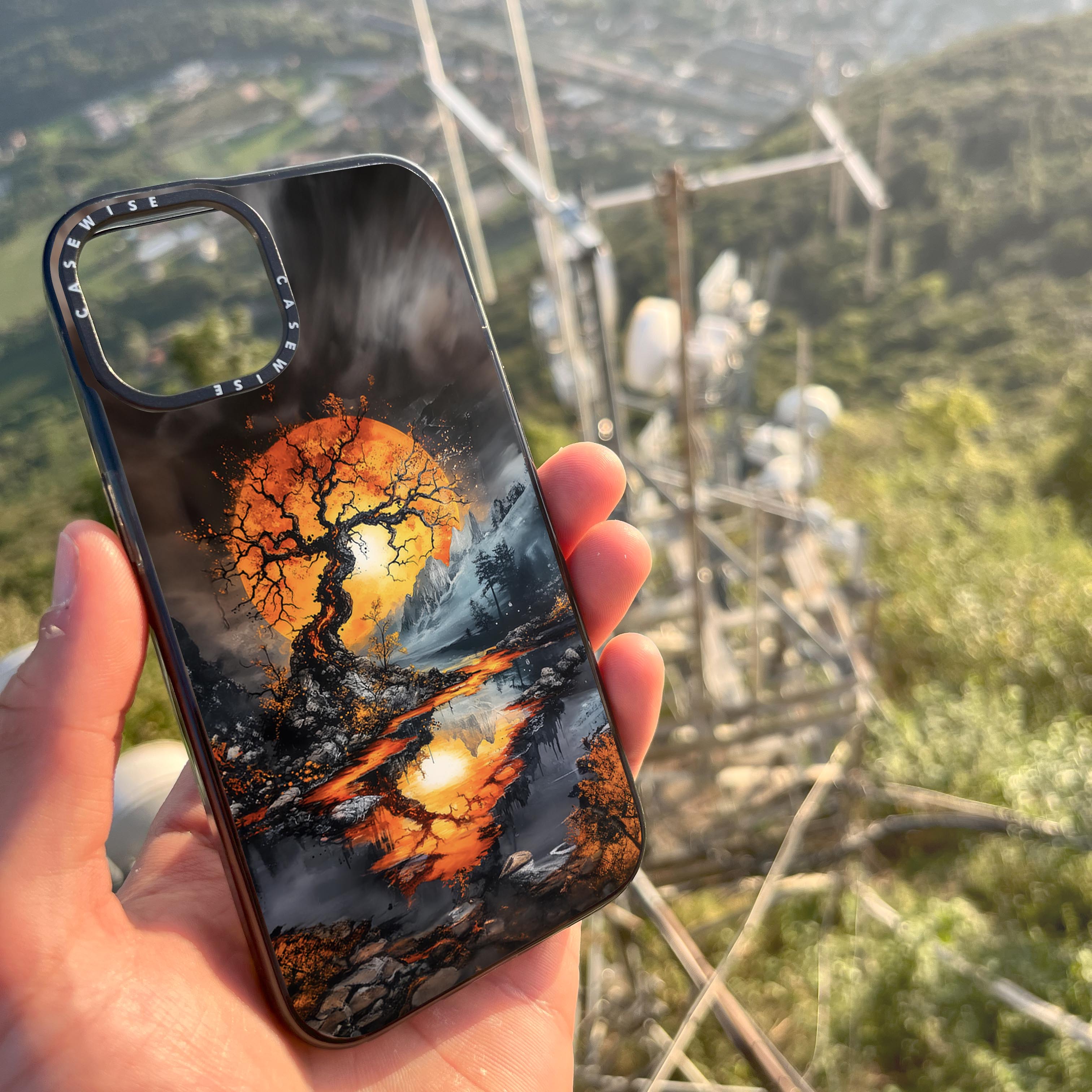 Golden Landscape - Etui