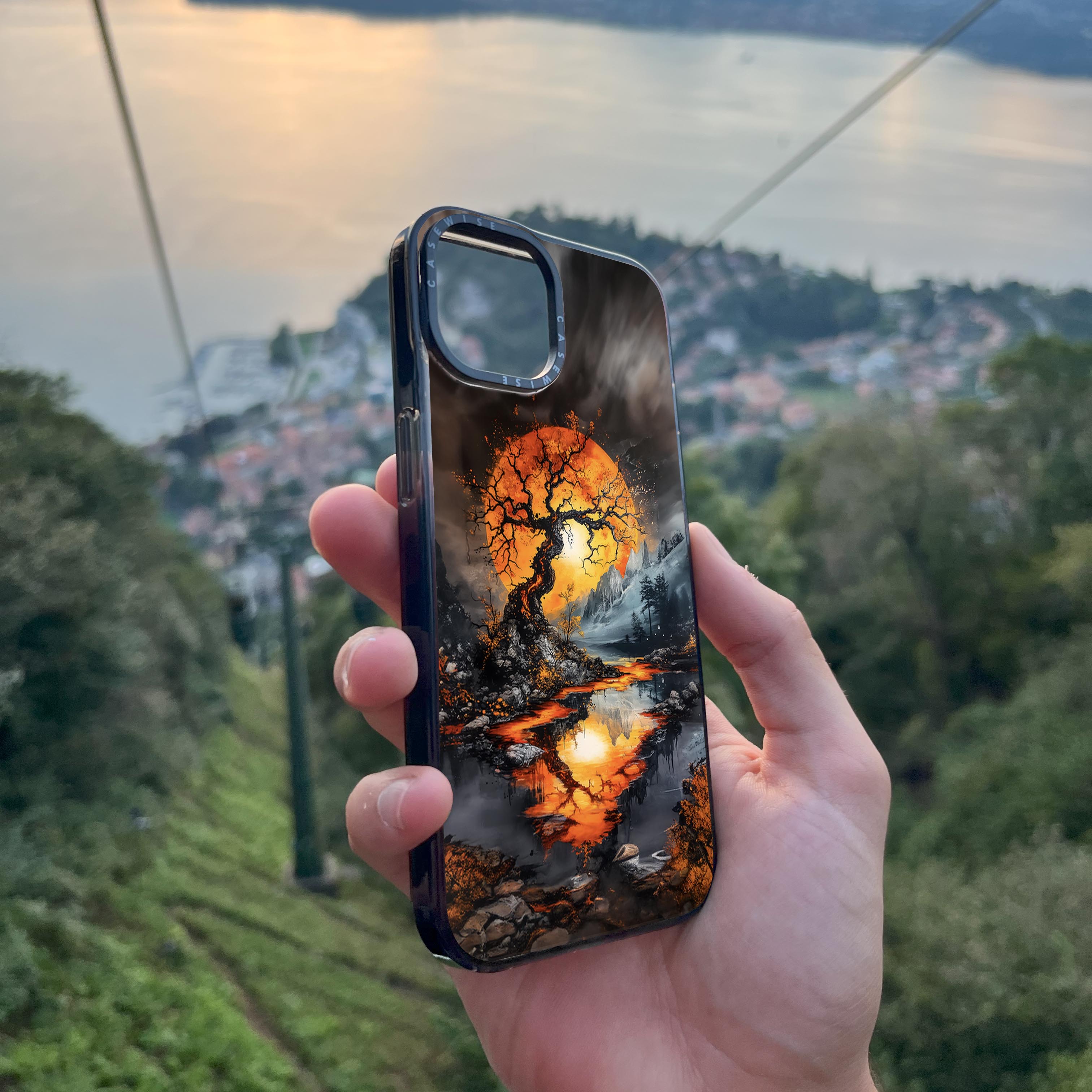 Golden Landscape - Etui