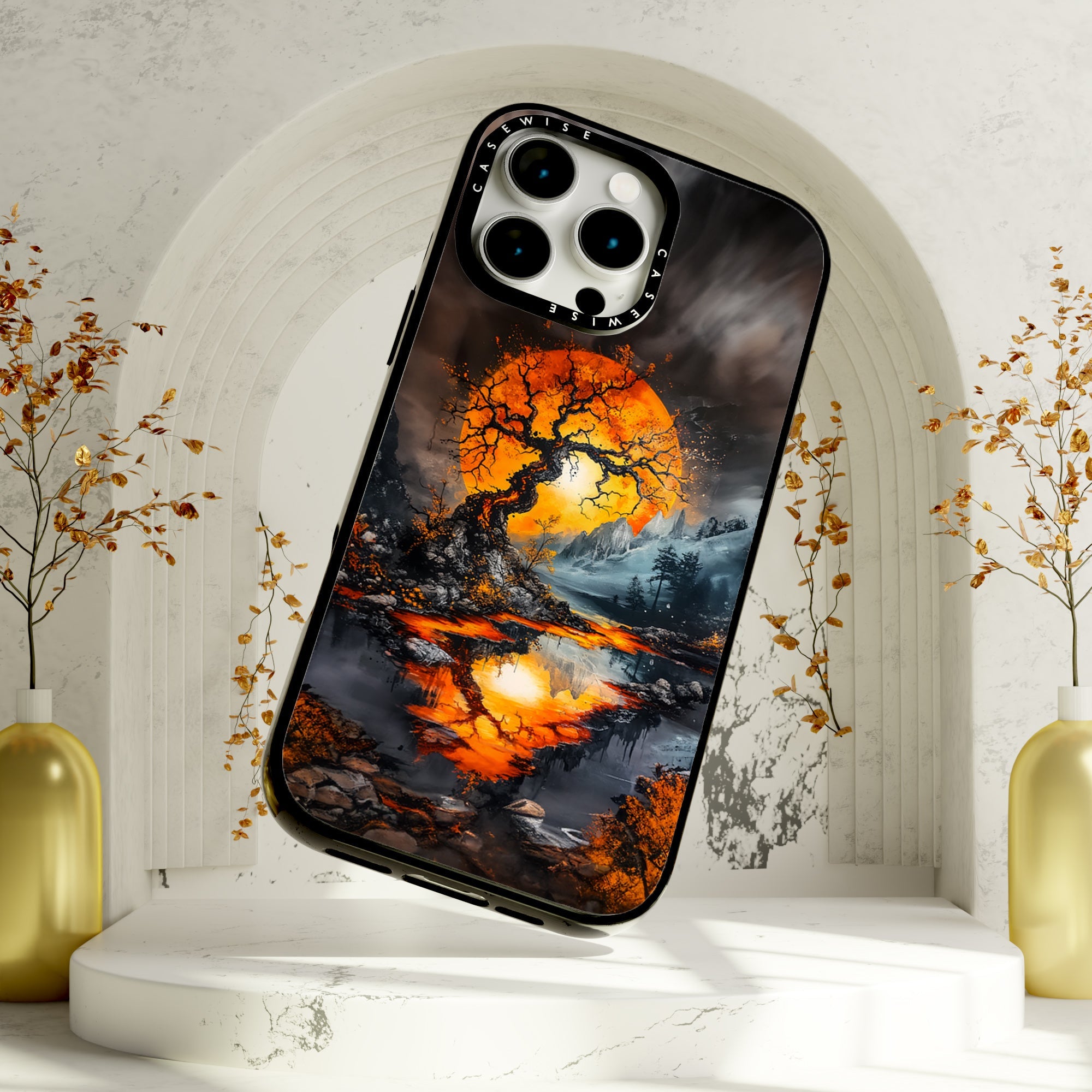 Golden Landscape - Etui