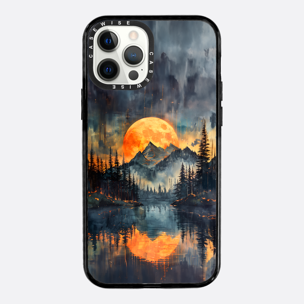 Golden Veingd Mountain sunset - Etui