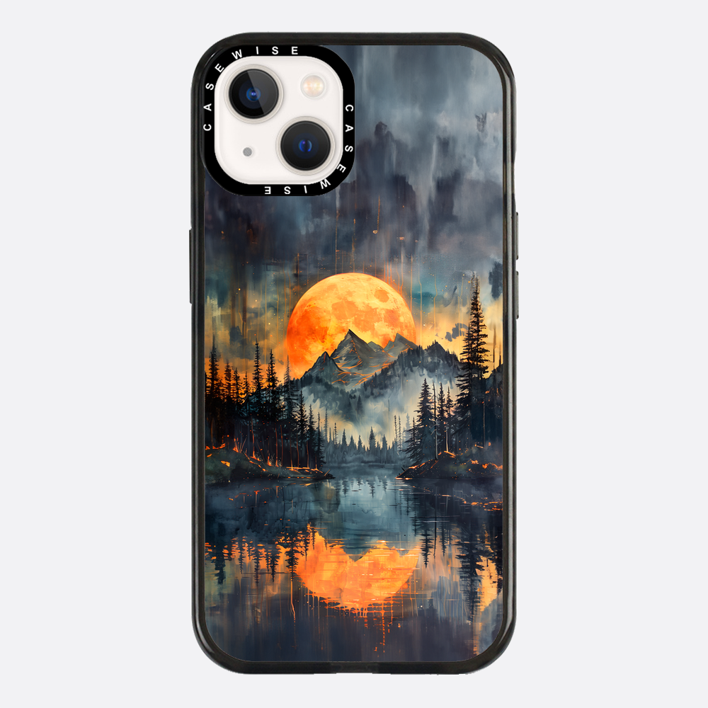 Golden Veingd Mountain sunset - Etui