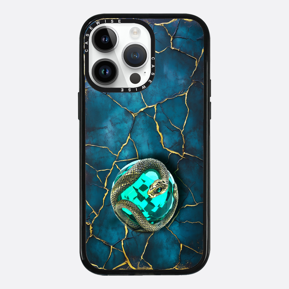 Emerald Golden Snake - Etui
