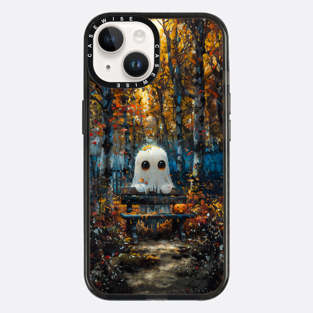 Cute Ghost in August Forest - Etui
