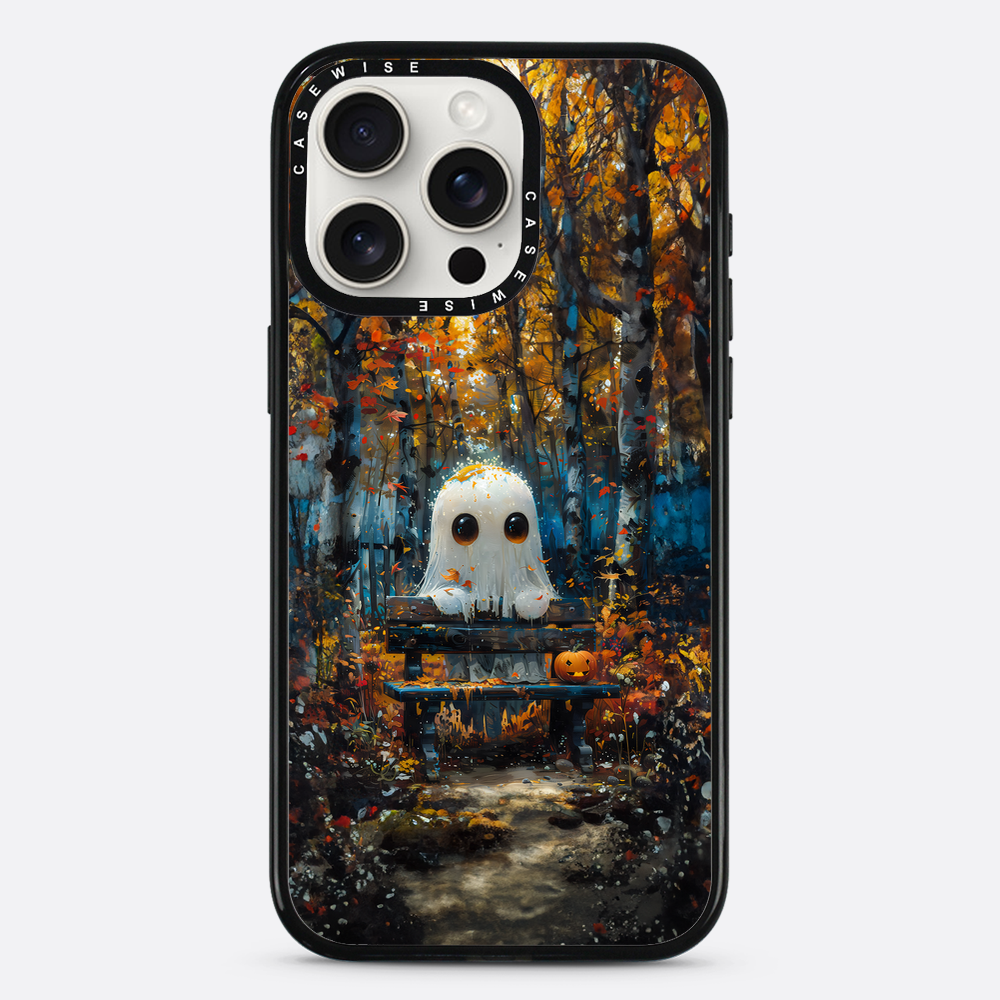 Cute Ghost in August Forest - Etui