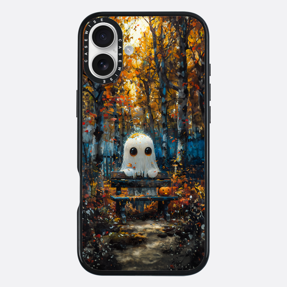 Cute Ghost in August Forest - Etui