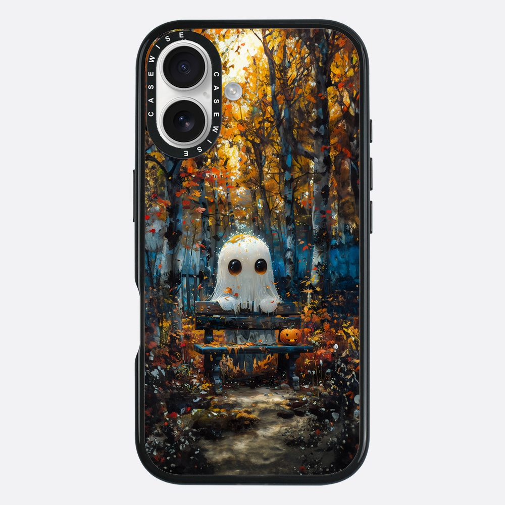 Cute Ghost in August Forest - Etui