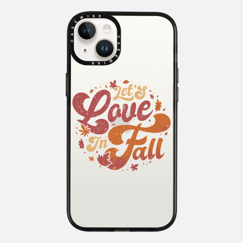 Lets Love In Fall - Etui