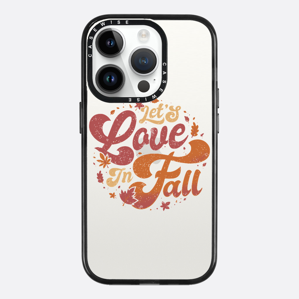 Lets Love In Fall - Etui