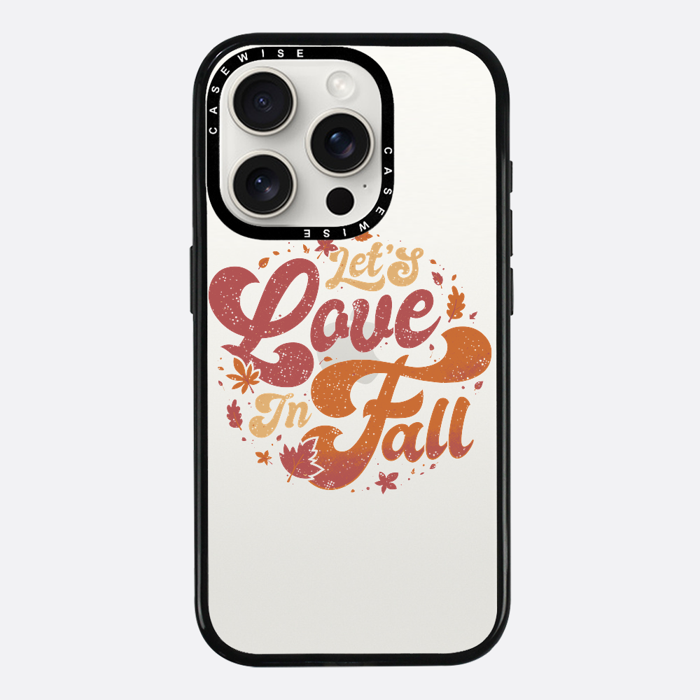 Lets Love In Fall - Etui