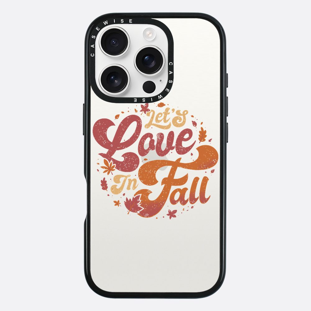 Lets Love In Fall - Etui