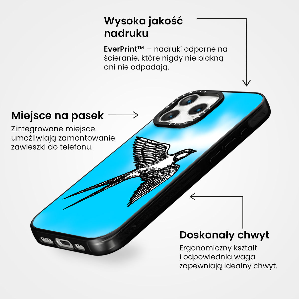 Czyżyk Jaskółka ptak - Etui