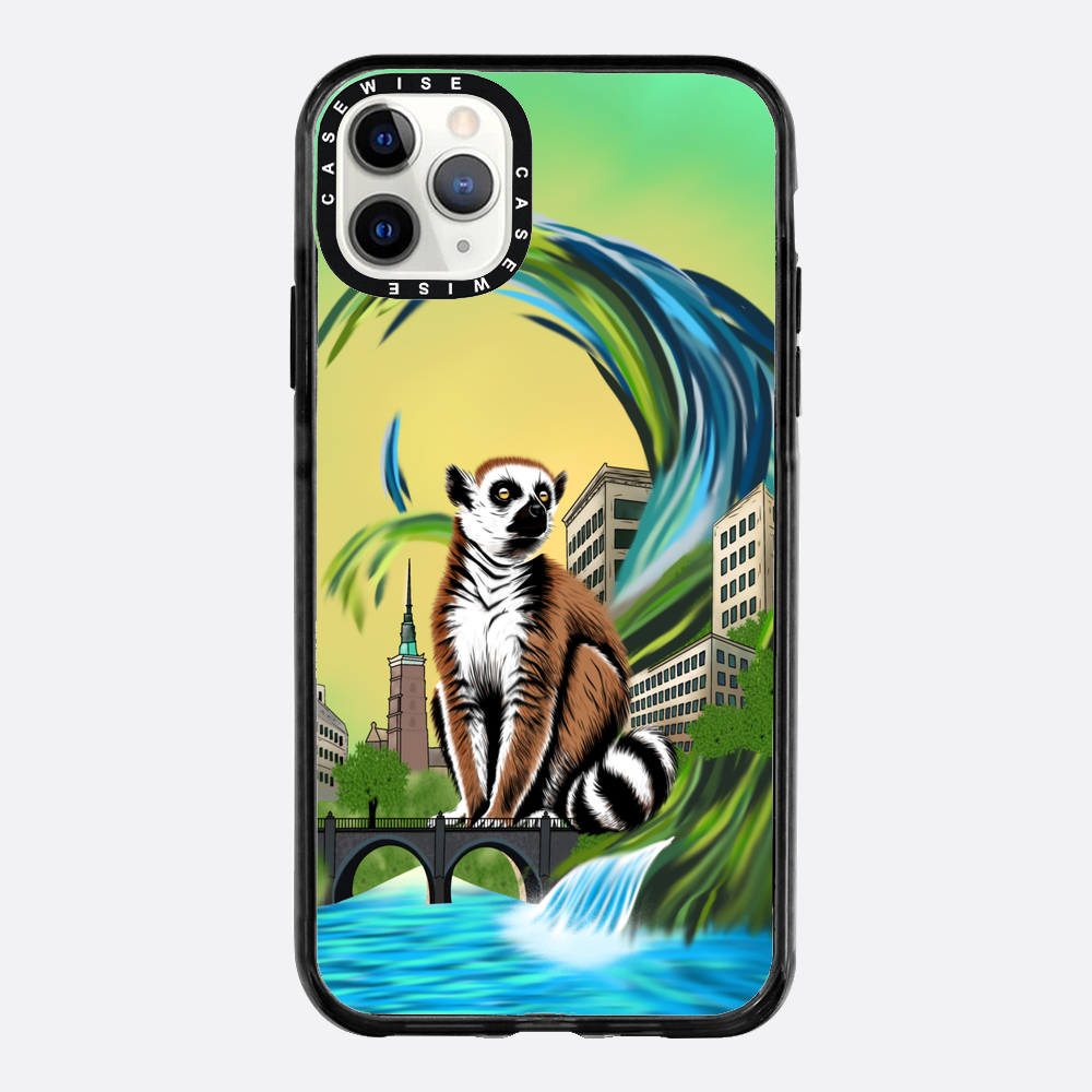 Lemur koroniasty w eko mieście - Etui