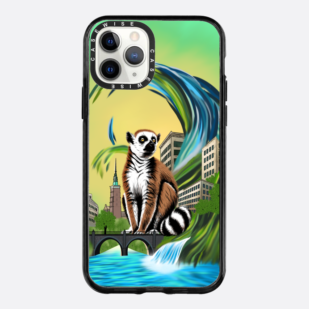 Lemur koroniasty w eko mieście - Etui