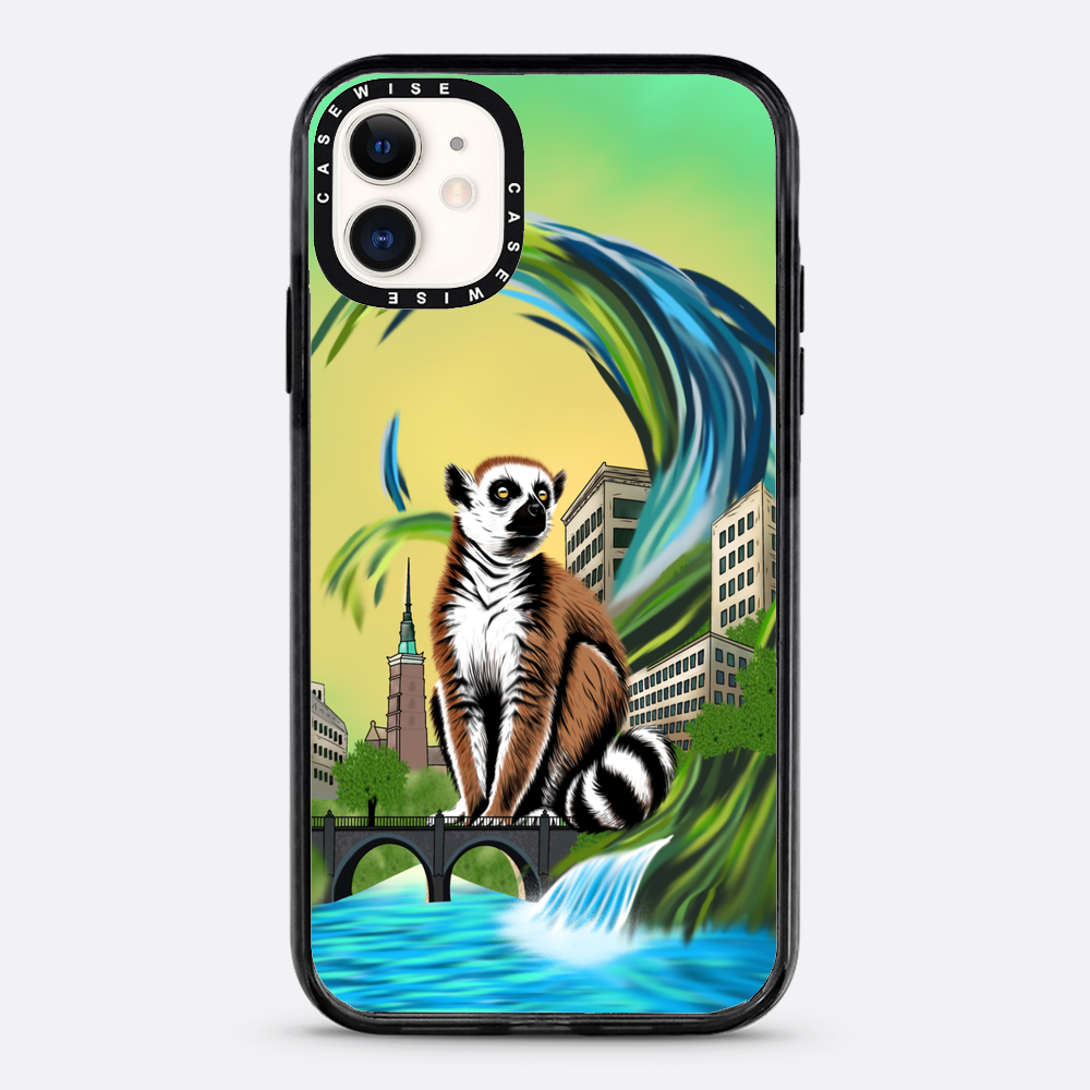 Lemur koroniasty w eko mieście - Etui