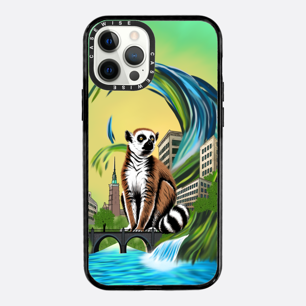 Lemur koroniasty w eko mieście - Etui