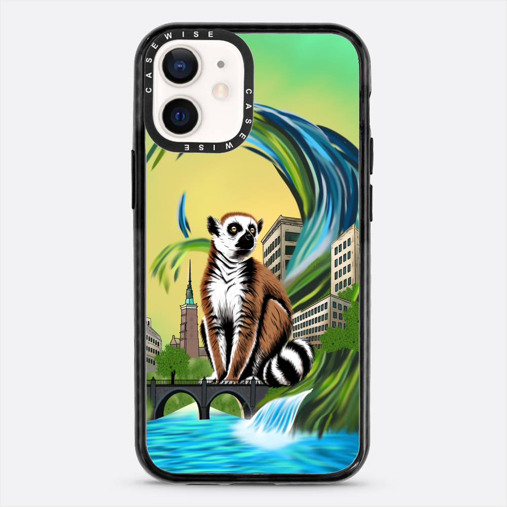 Lemur koroniasty w eko mieście - Etui