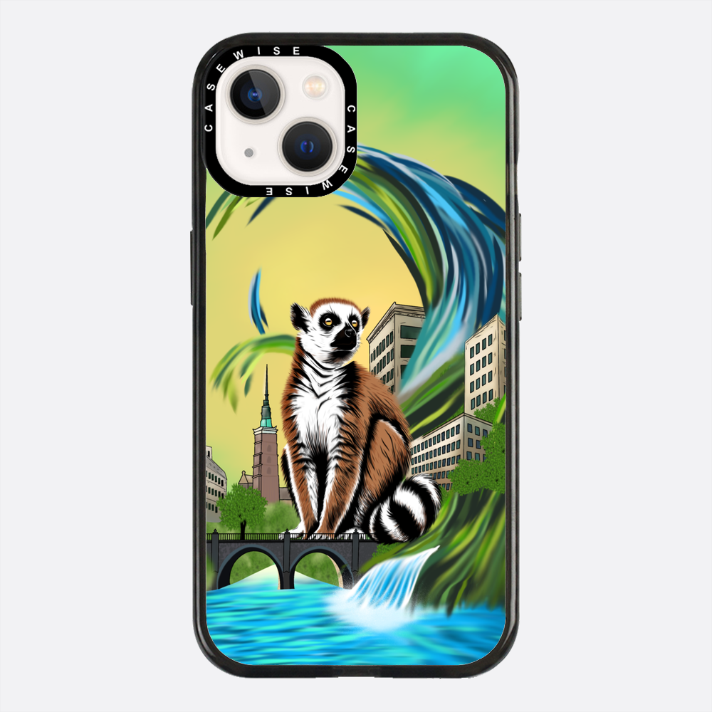 Lemur koroniasty w eko mieście - Etui