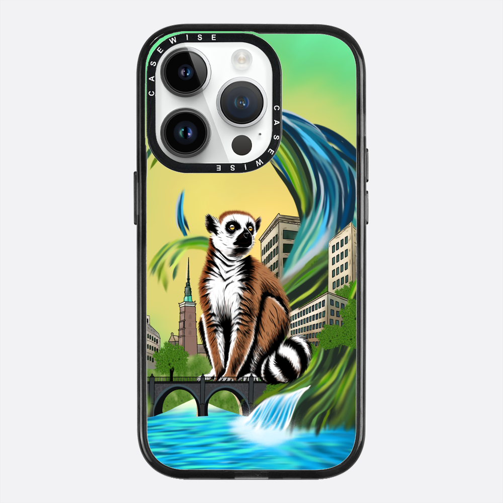 Lemur koroniasty w eko mieście - Etui