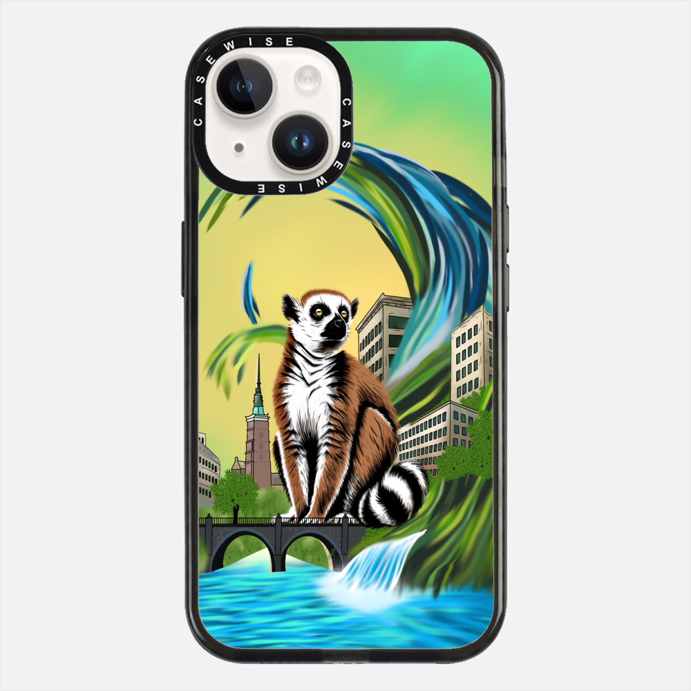 Lemur koroniasty w eko mieście - Etui