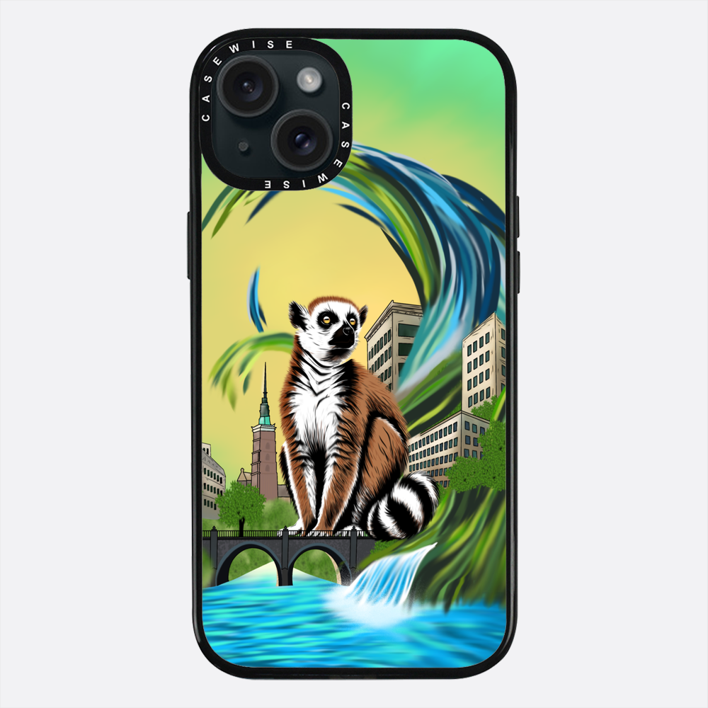 Lemur koroniasty w eko mieście - Etui
