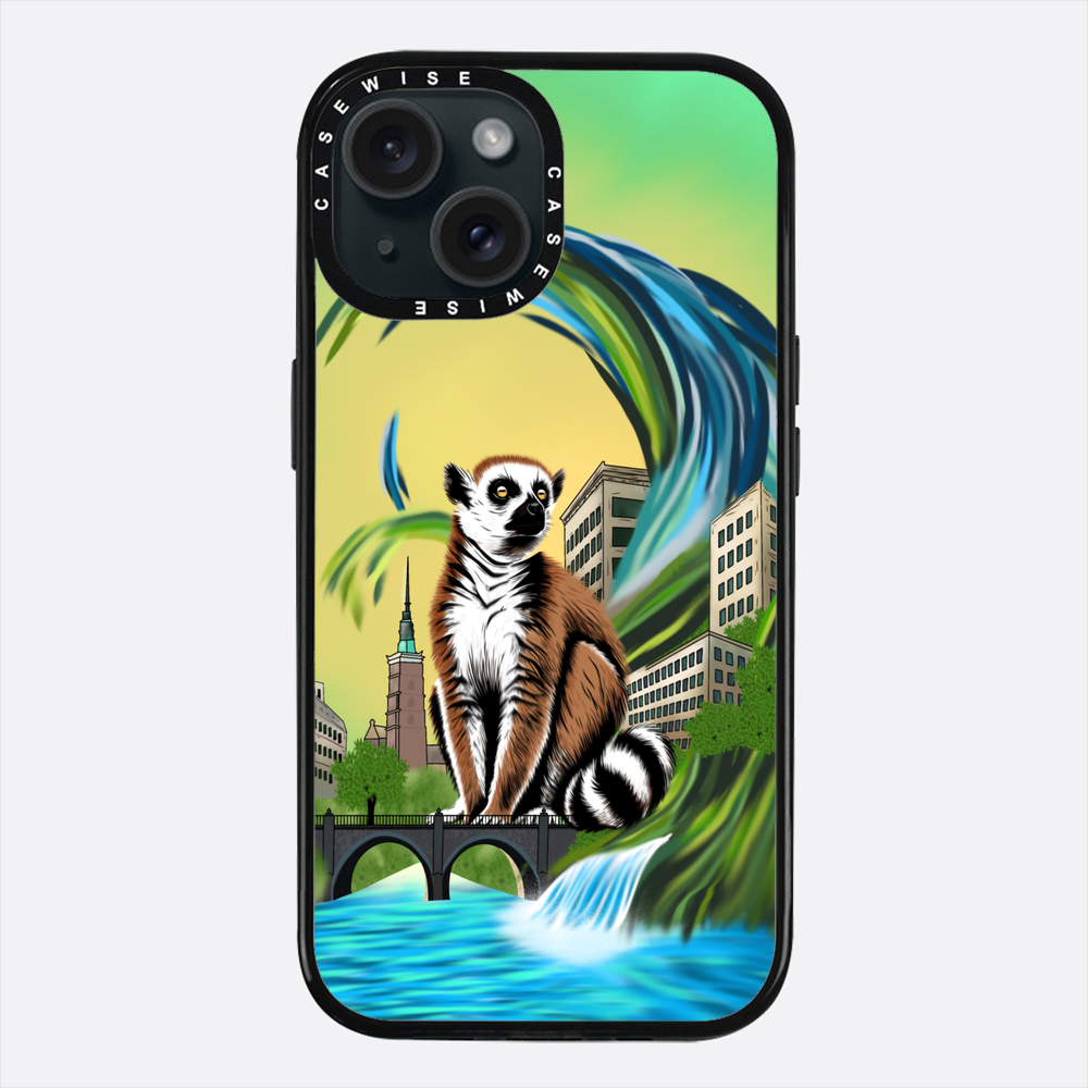 Lemur koroniasty w eko mieście - Etui