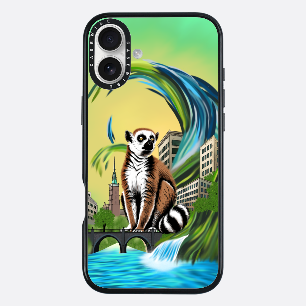 Lemur koroniasty w eko mieście - Etui