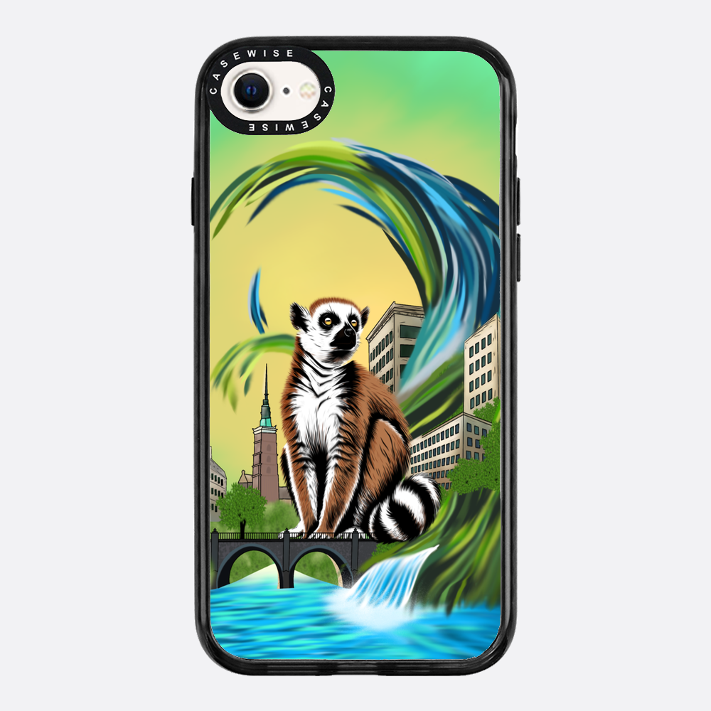 Lemur koroniasty w eko mieście - Etui