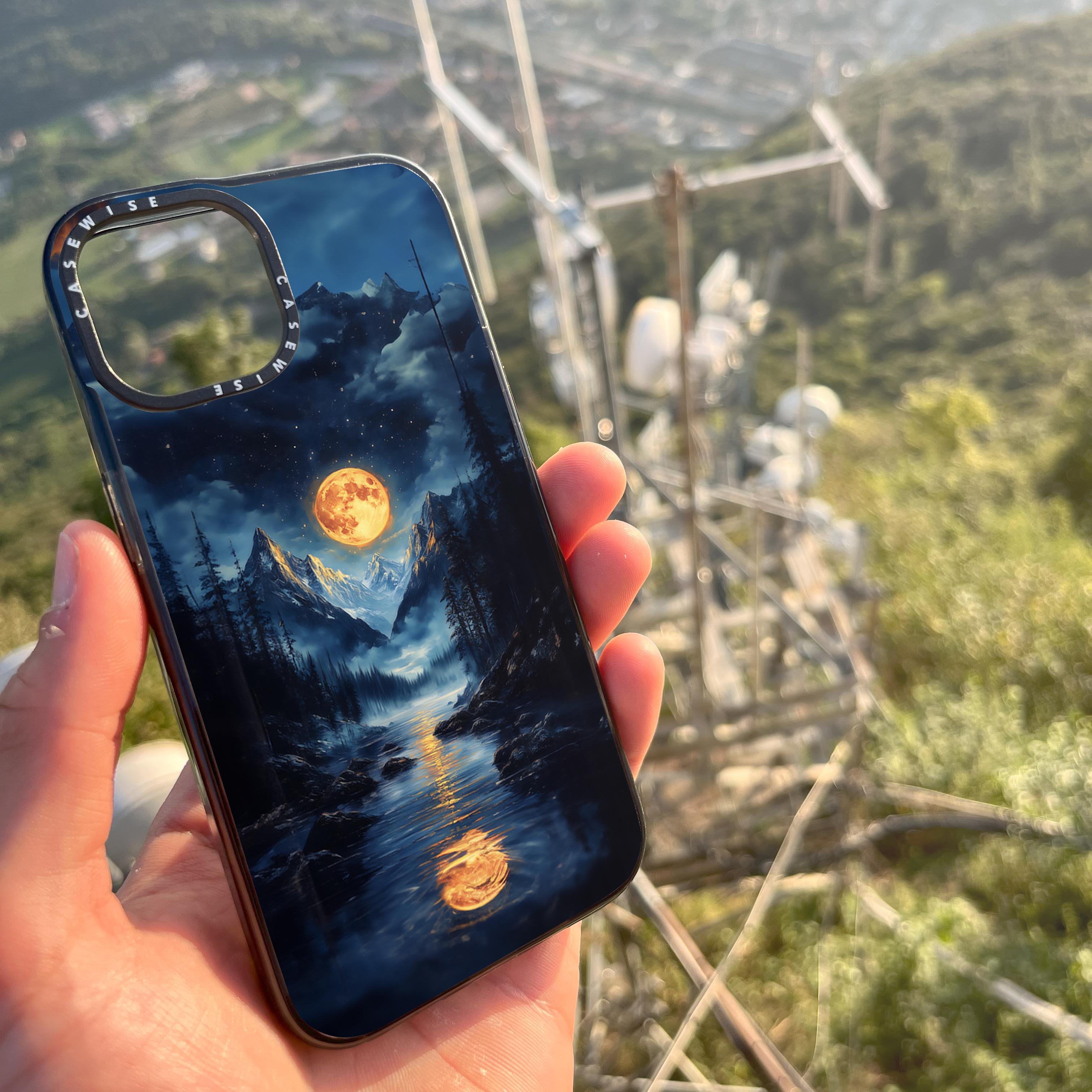 Golden Forest Sunset - Etui