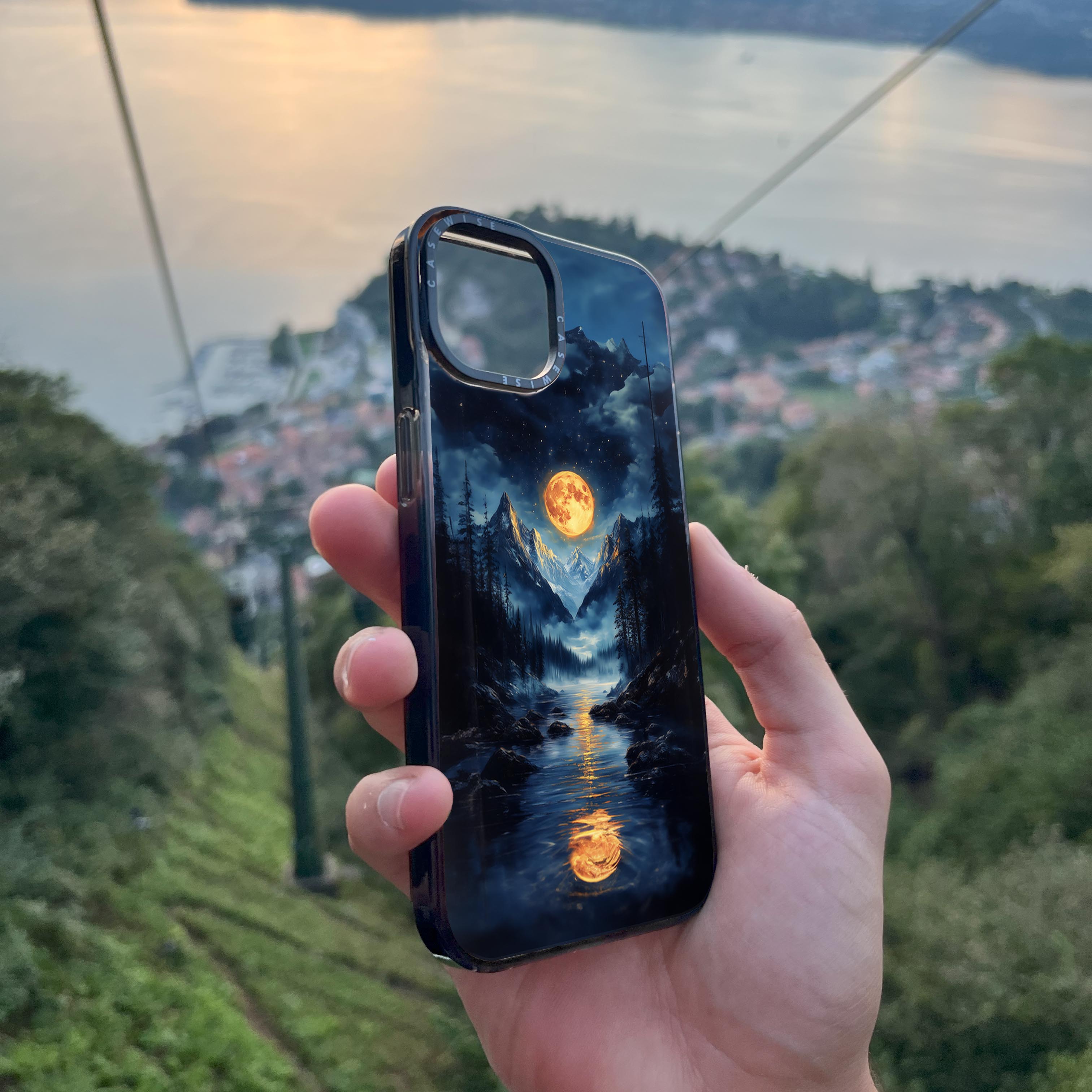 Golden Forest Sunset - Etui